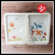 WHITE EIFFEL PHOTO FRAME CONTENTS 2 PHOTO/ PHOTO FRAME PHOTO FRAME PHOTO FIGURE DISPLAY PHOTO DECORA