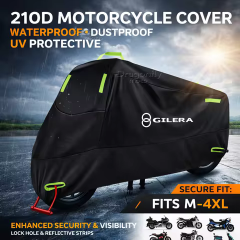 For Gilera GP800 Fuoco Nexus 500 Runner 50 125 200 Motorcycle Cover Waterproof Outdoor Scooter UV Pr