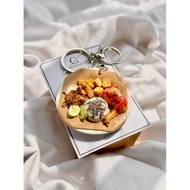 Nasi Ayam Gepuk Pak Gembus Polymer Clay (Keychain/Fridge Magnet/Collectible)