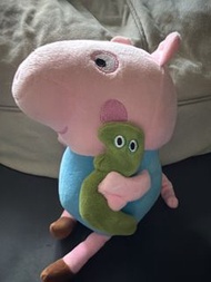peppa pig george 公仔