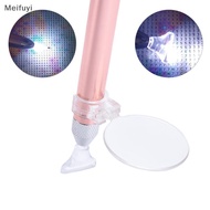 [Meifuyi] Pen Lighting Point Drill Pen with Magnifying Glass Craft Tool COD