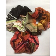 SCRUNCHIES CORAK RANDOM/ HOMEMADE GETAH RAMBUT CORAK BATIK RANDOM