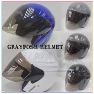 Xdot G528 topi keledar Grayfosh Racing Sport Revs Motorsikal Helmet dengan Visor Sirim lulus Saiz 60