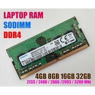 [USED] Samsung / SKhynix / Kingston / Laptop Memory RAM DDR4 4GB 8GB 16GB 32GB 2133 2400 2666 3200 N