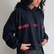 No Labels Boxy Hoodie | Neverland Studio | TXT Yeonjun