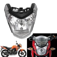 ✓ Headlight Ng Motorcycle Head Lamp Assembly Light Shell Para Sa HAOJUE Dk150sdk125shj150-30 Hj150-3