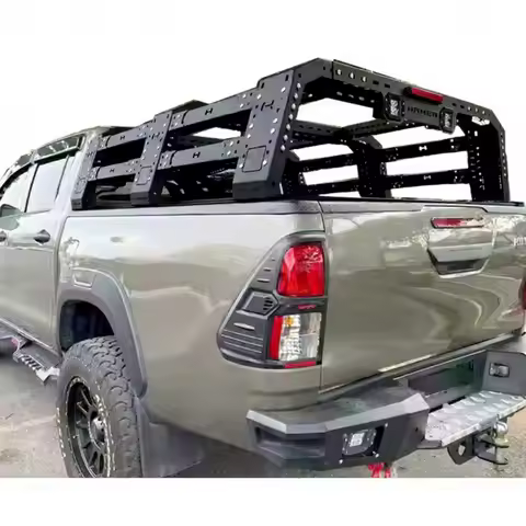 PICK-UP BULL Universal Roof Basket Rack Defende 4x4 Cross Bars Roll Bar For Isuzu Dmax Ford Ranger B