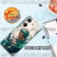 Softcase poco m7 pro/S37/ anime Motif poco m7 pro /casing poco m7 pro/silicone