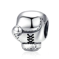 Eternalll Jewellery Boxing Gloves Charm 925 Sterling Silver Sports Hat Beads Sports Charms for Pando