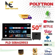 POLYTRON PLD 50BAG9953 SMART ANDROID TV 50INCH LED TV PLUS SOUNDBAR