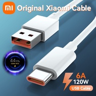 ♥【 Readystock】 + Gratis Ongkir♥100% Origin Xiaomi Type-C XiaoMi สายชาร์จ12 Pro QC 4.0ค่าเทอร์โบสายชาร์จ120W ที่ชาร์จเร็วสำหรับ Xiaomi 11T Pro 12 Lite สาย6A พิเศษ