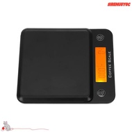 SIRENU8Y0C Digital Kitchen Scale, LCD Display 0.1g Precision Coffee Scale, Durable Battery Powered E