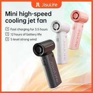 Mini portable JISULIFE fan 5000mAh Fashionable Mini USB Rechargeable Fan Personal Fan Pocket Fan