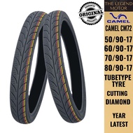 ▼Camel RACING TUBE TYRE 17 Diamond Cm72 TAYAR MOTORCYCLE TIRE (Cutting Maxxis Diamond) Thailand 5090 6090 7090 8090▲