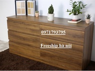 Tủ 6 ngăn kéo 160cm x 48cm x 78cm