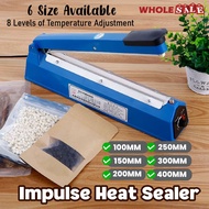 Impulse Heat Sealer Machine Laminate Press Plastic Bag Sealing/Mesin Pelekat Plastik Beg