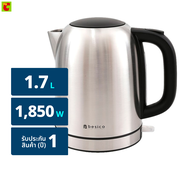 เบสิโค กาต้มน้ำไฟฟ้า ขนาด 1.7 ลิตร รุ่น K020BN สีเมทัล
