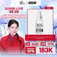 [VHL x Frankly] Serum Frankly Niacinamide 15% + Zinc Beads 30ml
