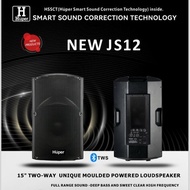 New Speaker Aktif Huper 15 Inch JS12 Bluetooth GARANSI 1 THN