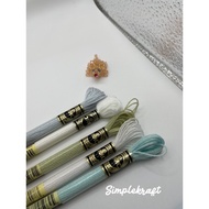 DMC Metallic florescent embroidery thread (Ready Stock) 🔥💥