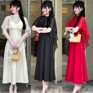 One-Piece Dress A114 Party Dress with Robe (set of 2 Piece)