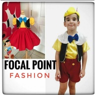 Pinocchio costume for children Pinocchio movie character Halloween costume