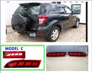 GCRBAV - LAMPU REFLEKTOR BUMPER BELAKANG/MATA KUCING BELAKANG BEMPER RUSH MODEL C Lampu Reflektor Bu