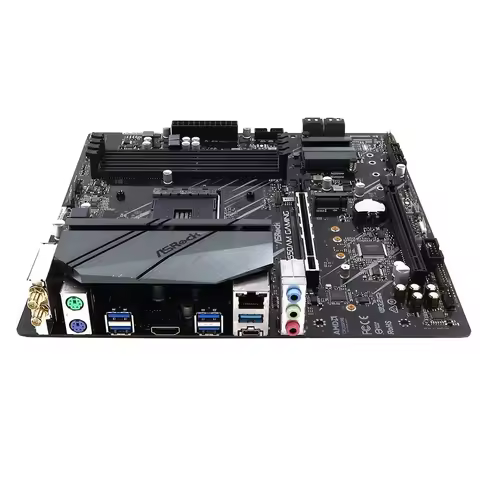 ASRock B550AM GAMING Motherboard Support Ryzen 5 5600G R7 5700X3D 5800X CPU 4xDDR4 DIMM AMD B550 NVM