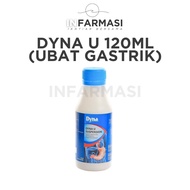 Dyna U Suspension 120ml - Ubat Gastrik Buang Medu Angin GERD Gastric Kembung Perut Air Cecair Minum
