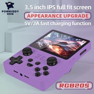 Powkiddy Rgb20s Game Console 3.5 Inch Ips High-Definition Screen Nostalgic Retro Psp Handheld Joysti