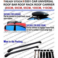 44438 -  ALUMINUM ROOF RACK CROSSBARS CROSSBAR CROSS BAR 85CM~95CM  FITMENT - KELISA / KANCIL / AXIA