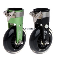 wee Portable Folding Bike Auxiliary Roller Wheel Foldable Bicycle Assistor Booster Scroll Wheel Fold-up Cycling Accessories Parts