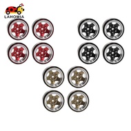 [lahomia] 1.3 Inch Beadlock Wheel Hub Metal Rim for 1/18 RC Crawlers Alloy Wheels Upgrade for SCX24 