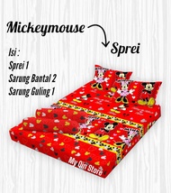 SPREI MURAH PROMO 180x200 SATU SET KARAKTER BAHAN KATUN HALUS PREMIUM SAMA DENGAN SPREI BONITA / SPR