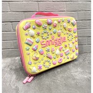 Smiggle Teeny Tiny Square Lunch Box original (Preloved) Tas Thermal Lunch Bag - Pastry