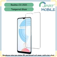 Realme C11 2021 Clear Tempered Glass Screen Protector [Jimat2 Mobile]