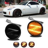 🔥Car LED Side Marker Turn Signal Lights Accessories Parts For Nissan 350Z Z33 2009-2020 370Z Z34