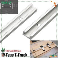 TEALY 1Pcs T-Track, T Slider Fixture Slot Slide Slide Guide Rail T-Slot Track, Aluminium Alloy 300-6
