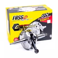 FASSTEK PRO STREET CRANKSHAFT Y15/LC5s/LC135 JACK UP 1.5mm 4.65mm 8mm
