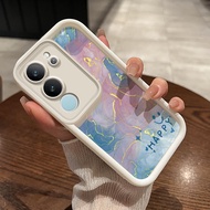 Case For VIVO V29 5G V29 Pro 5G S17 5G S17 5G S17T 5G Modern Marble Gold Phone