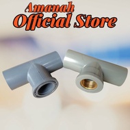 Tee T Pipe 1/ 2 inch Brass thread T PVC PIPE 1/ 2 inch precision 3/ 4" PVC pipe