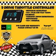 9 Drive Throttle Controller TOYOTA Agya 1.2 9Drive Piggyback Recap Ecu