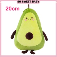 20cm Avocado Doll Plush Toy Avocado Stuffed Soft Toys Sleeping Pillow Anak Patung Birthday Gift