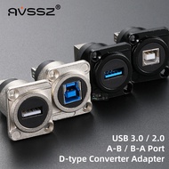 AVSSZ USB 3.0 2.0 Adapter A to B, B to A Male Female AUSB2.0-AB-B AUSB2.0-BA-B AUSB2.0-BA-B Converte