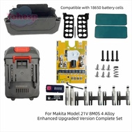 TOHESP 18650 Battery , 21V 40A Battery Storage Box, Charging PCBA Universal 10/15/20 Core High-Power