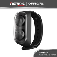 Remax TWS-15 Wristband True Wireless Stereo Earbuds Bluetooth Headset V5.0 Version