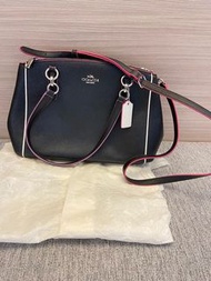 Coach黑色兩用手袋，全新