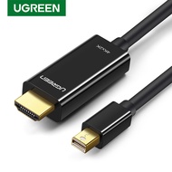 Ugreen 1.5m 4K Mini DisplayPort to HDMI Adapter Mini DP Cable Thunderbolt 2 HDMI Converter for MacBook Air 13 Surface Pro 4 Thunderbolt