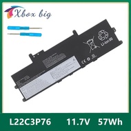 L22C3P76 L22M3P77 L22D3P78 11.7V 57Wh Laptop Battery for Lenovo Thinkpad X1 Carbon AI 2024