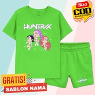 Huntrix Kpop Demon Hunter Kids T-Shirt Set Huntrix Kpop Demon Hunter Boys & Girls T-Shirt Set